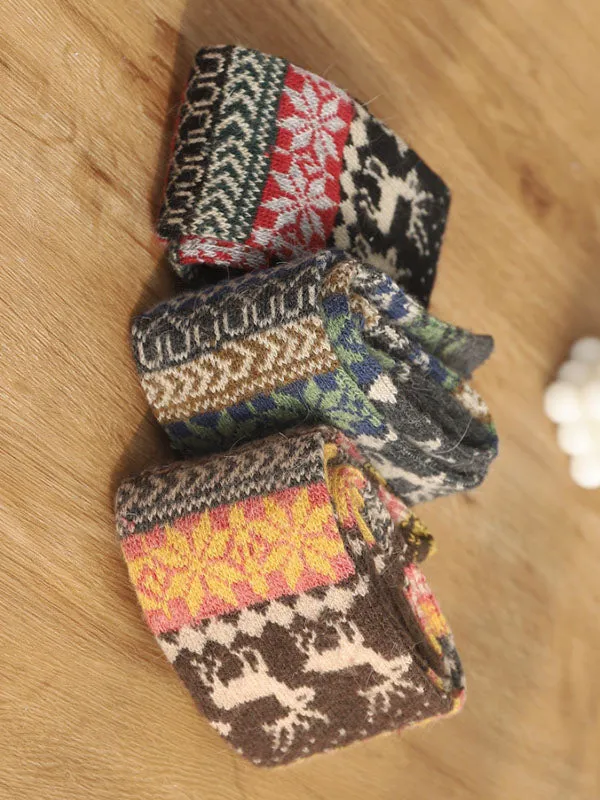 Casual Keep Warm Breathable Printed Over-The-Knee Leg Warmers Accessories