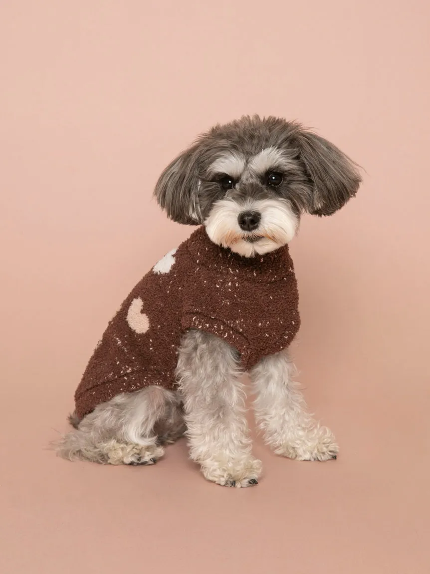 [CAT&DOG] Baby Moco Heart Pattern Pullover