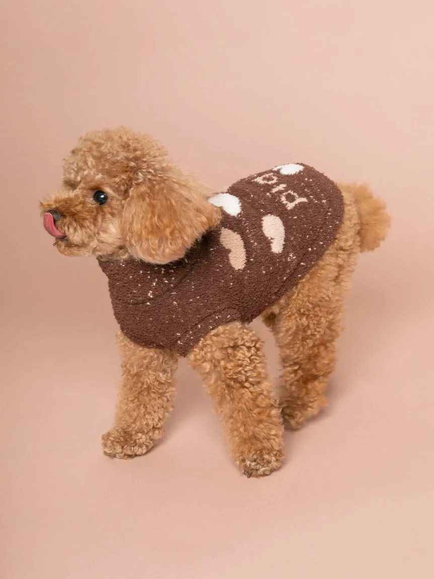 [CAT&DOG] Baby Moco Heart Pattern Pullover
