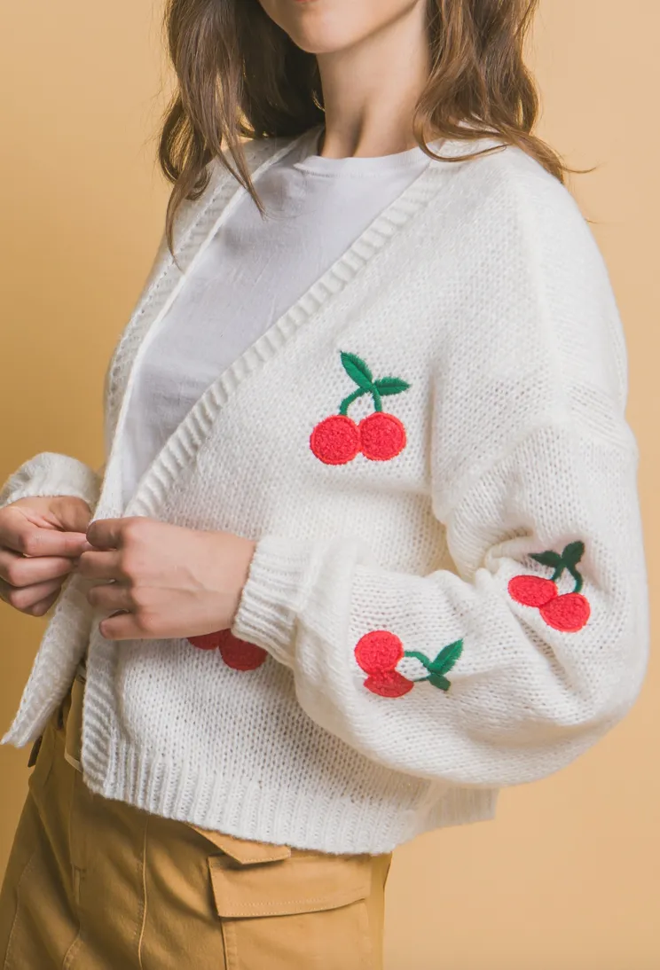 Cherry Cardigan