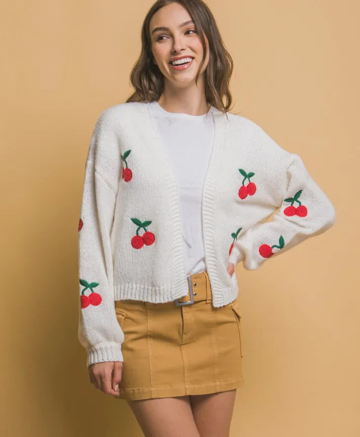 Cherry Cardigan