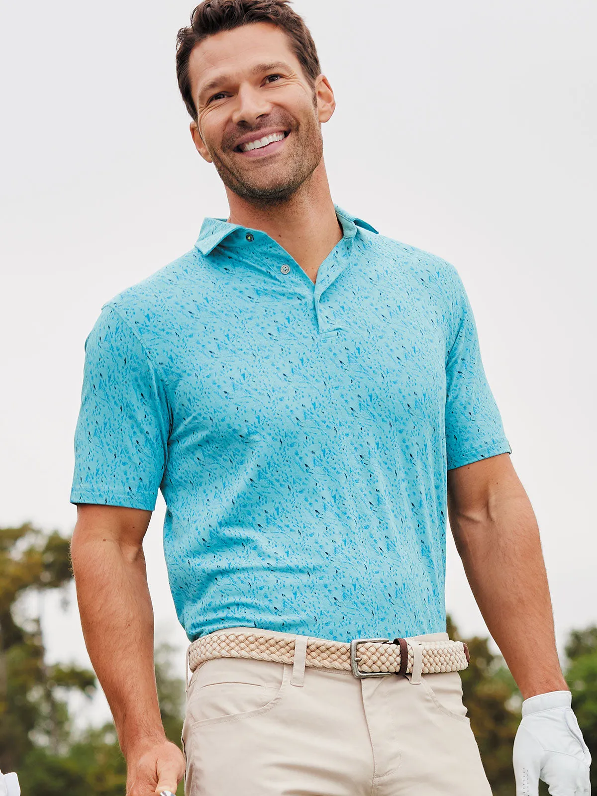 Cloud Lightweight Polo Feathered