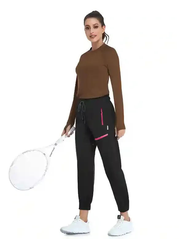 Crew-neck Long-sleeved Fleece top for Women