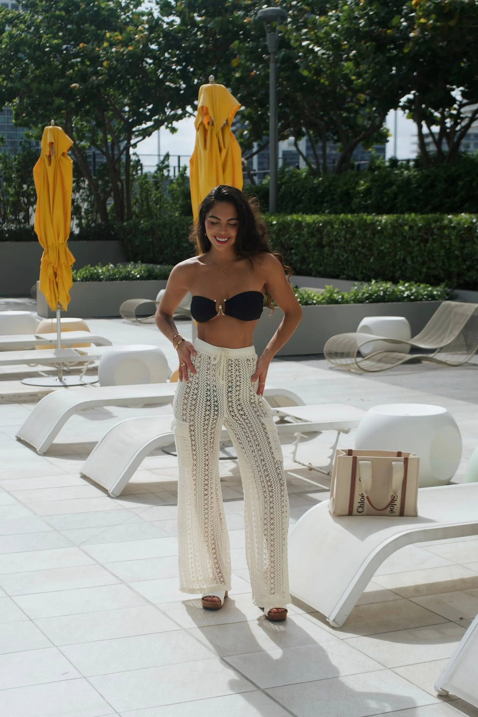Crochet Lace Pants