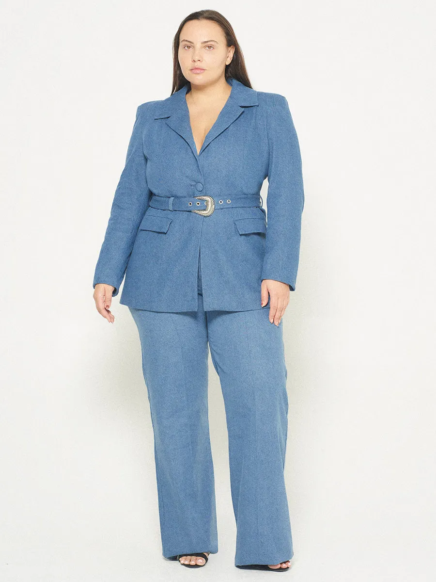 CURVE DOMINGA DENIM TROUSERS