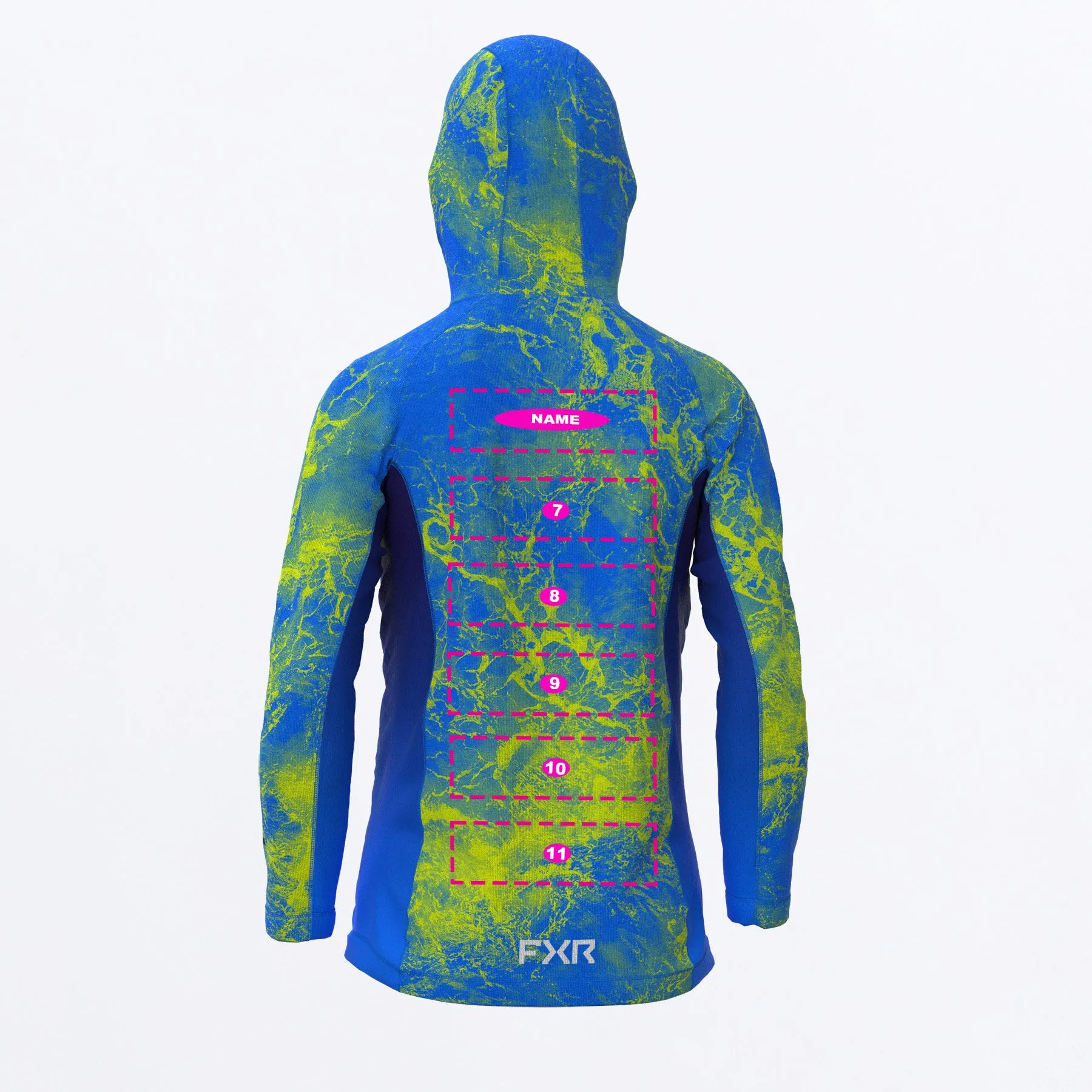 Custom Yth Attack UPF Pullover Hoodie