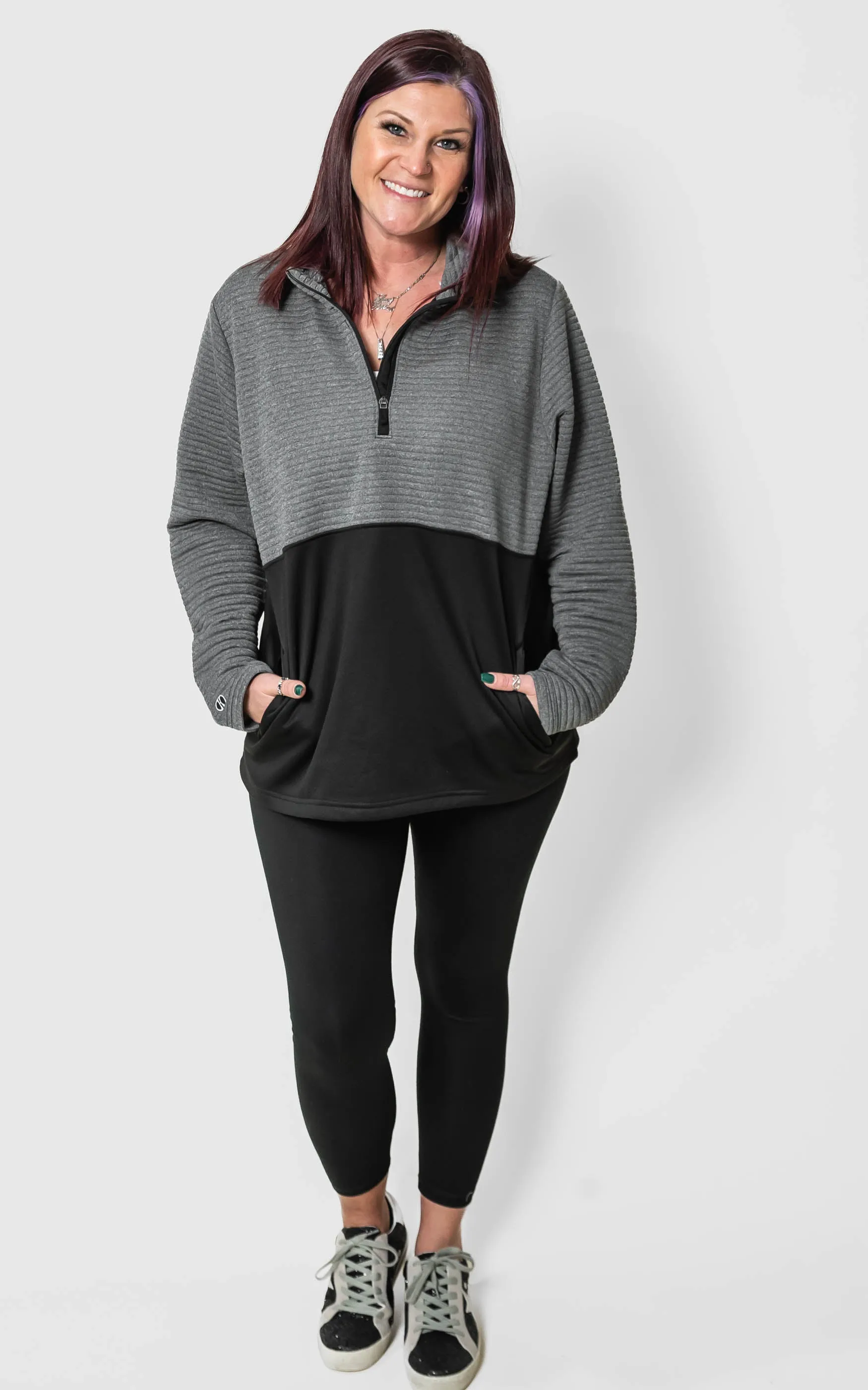 Holloway Women's 3D Regulate Quarter-Zip Pullover** - Final Sale