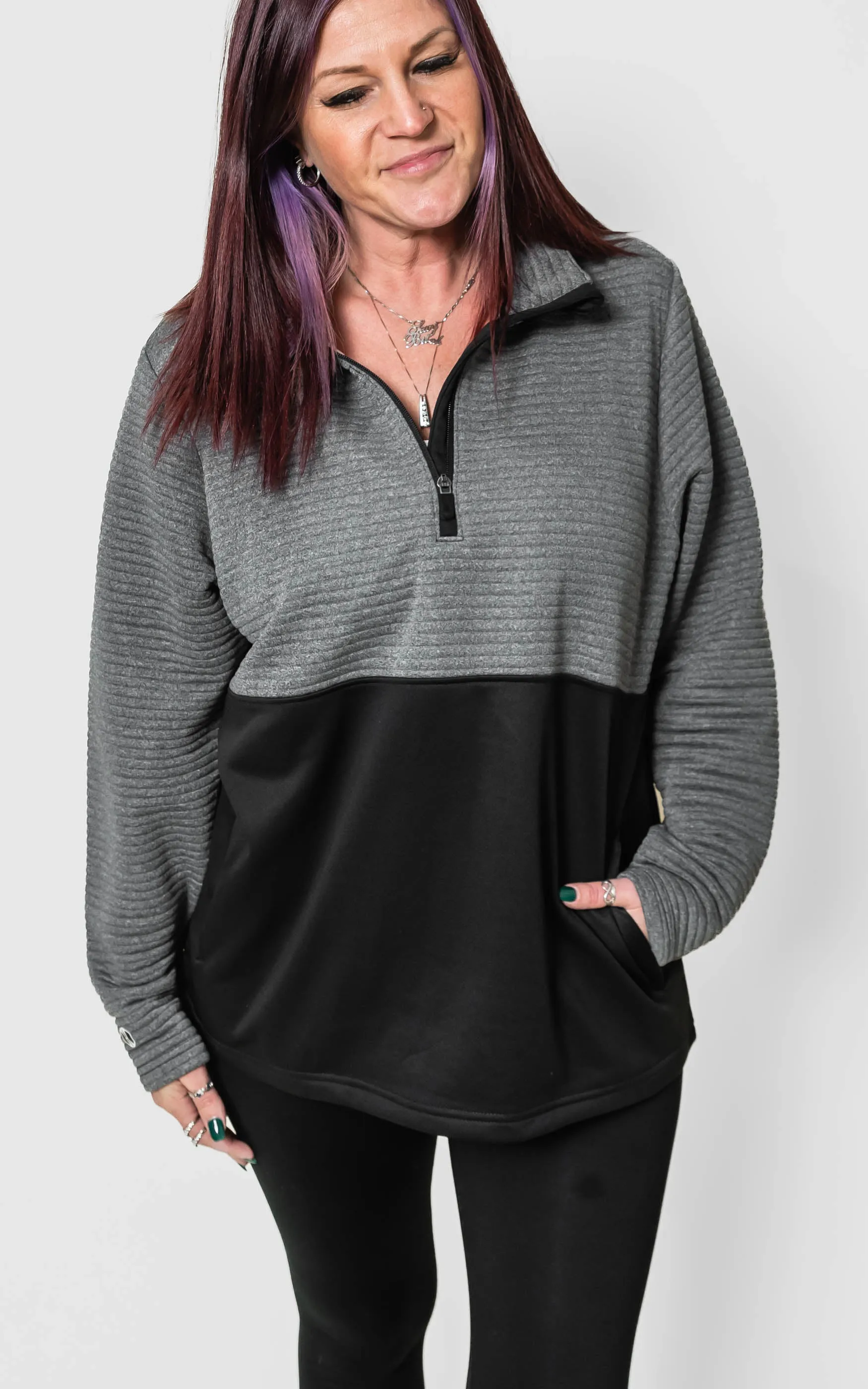 Holloway Women's 3D Regulate Quarter-Zip Pullover** - Final Sale