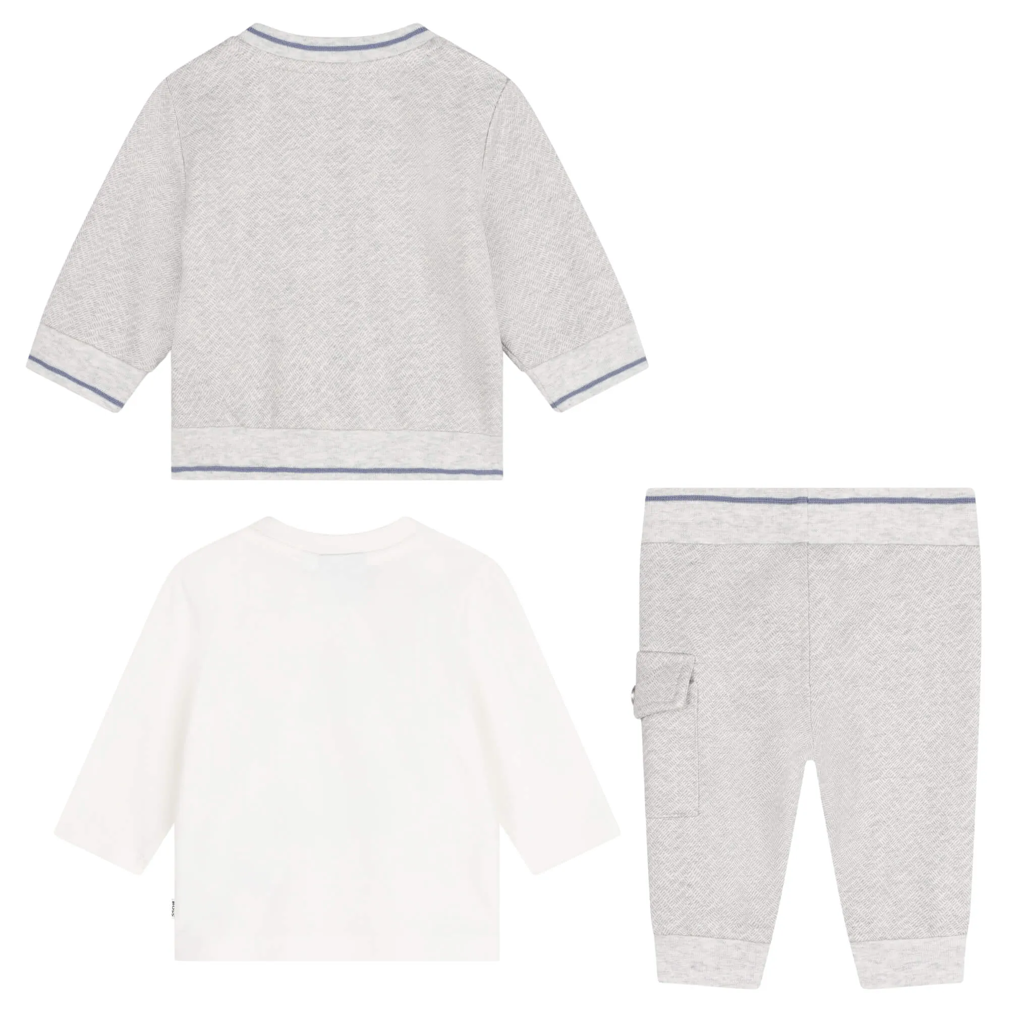 Hugo Boss Baby Boys Grey Tracksuit