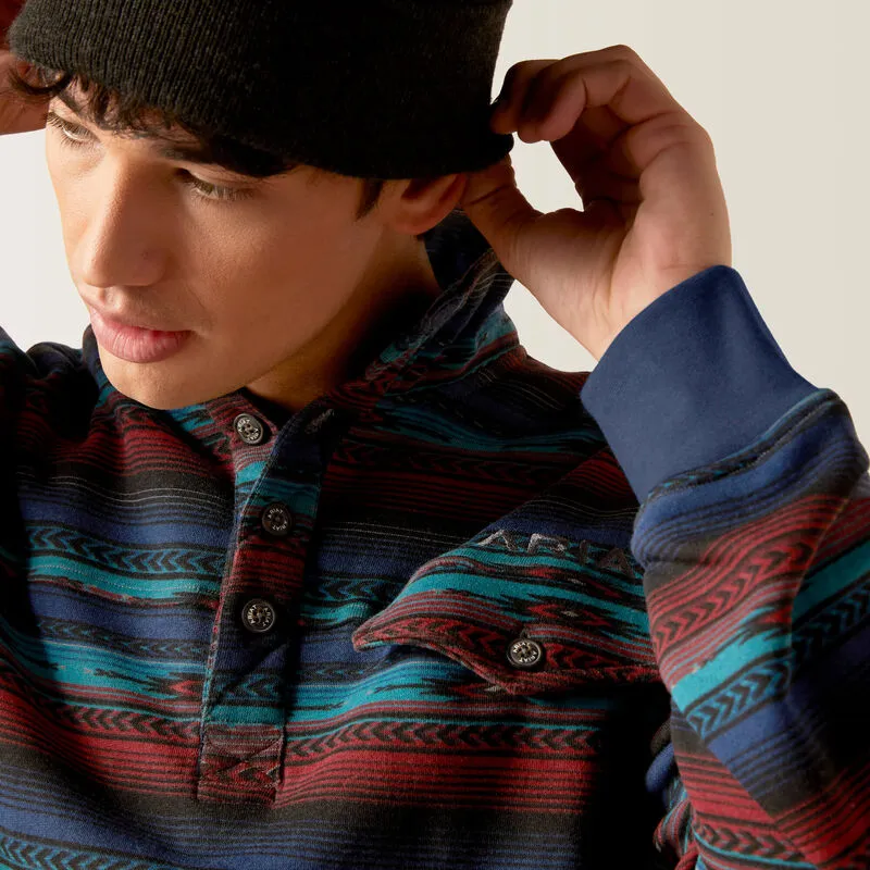 Men's Cotton-Rich Mockneck Sweatshirt | 10046655