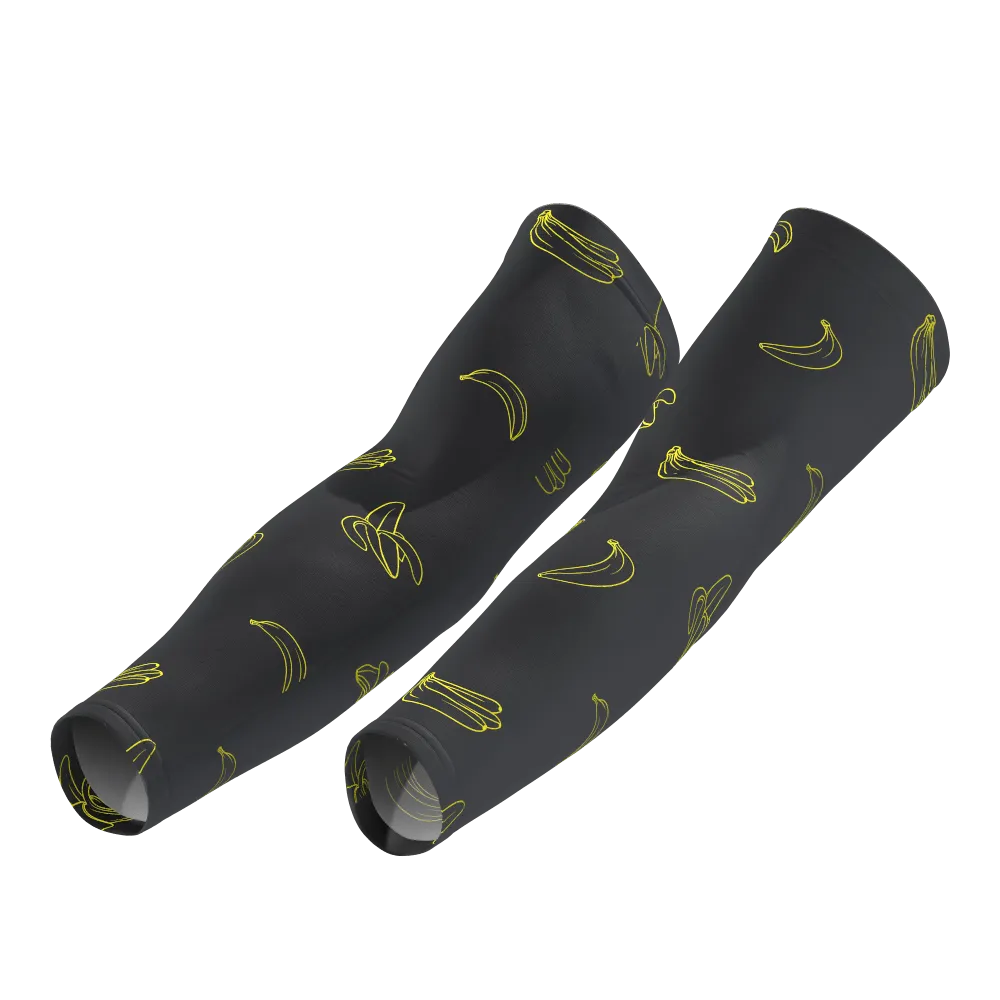 Men's Must Be Bananas Quick Dry Cycling Arm-Warmers
