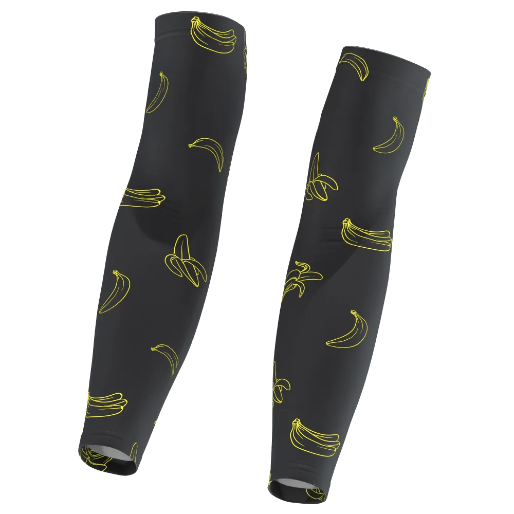 Men's Must Be Bananas Quick Dry Cycling Arm-Warmers