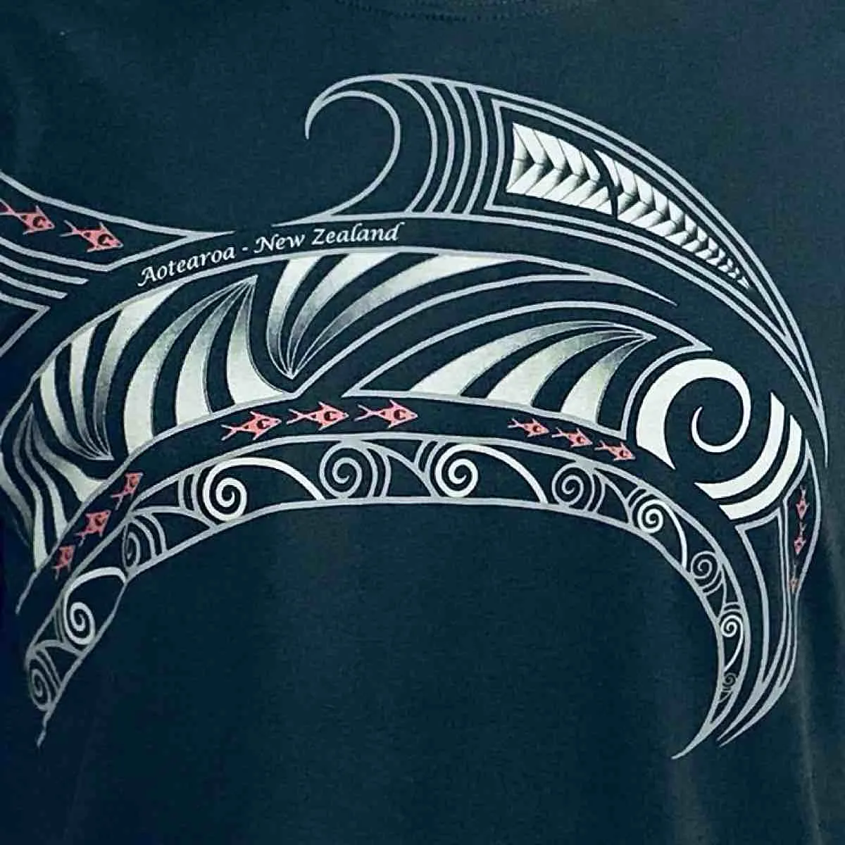 Mens New Zealand T Shirt - Mako Shark