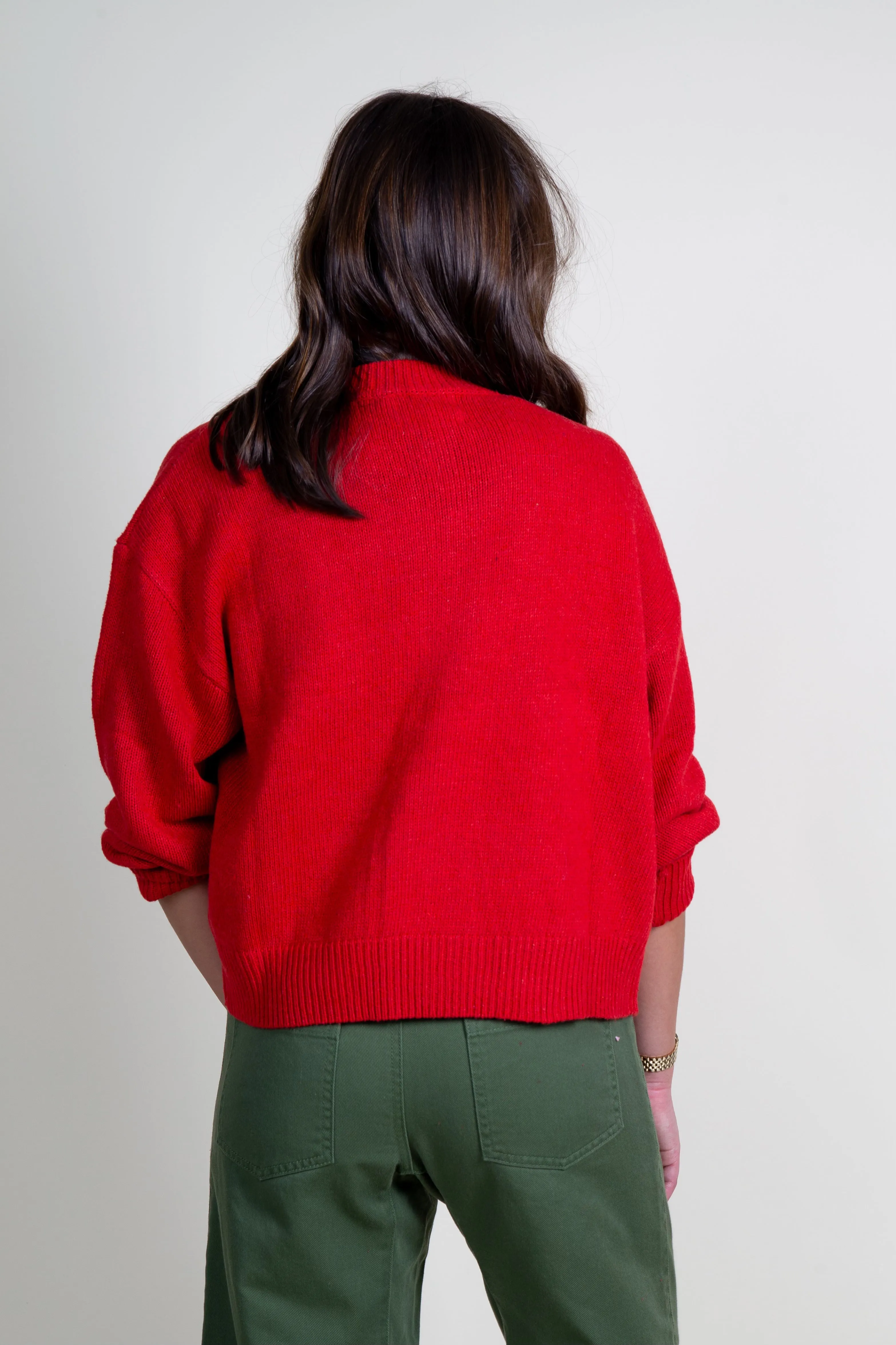 MOD REF | The Lucy Cardigan - Red