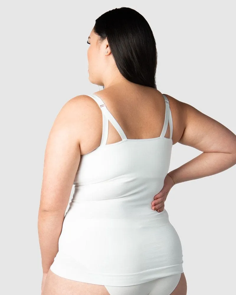 My Necessity Nursing Tank - White