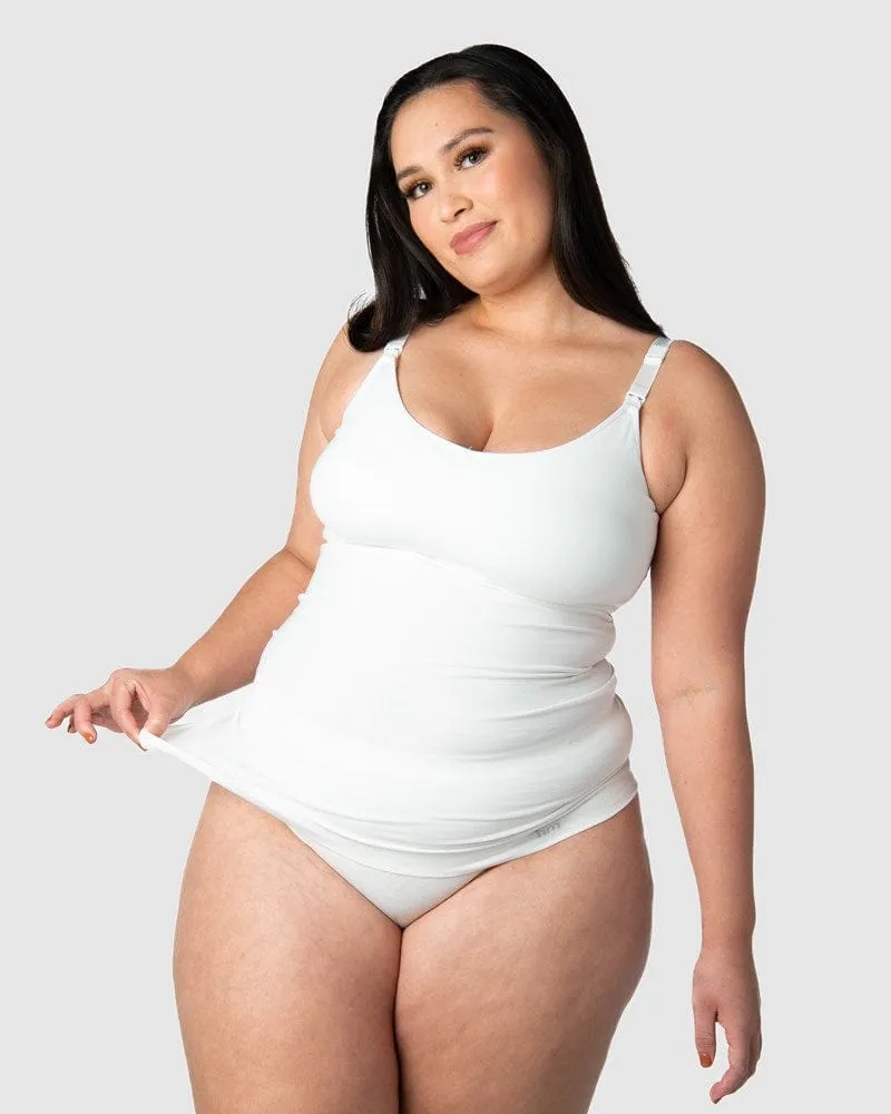 My Necessity Nursing Tank - White