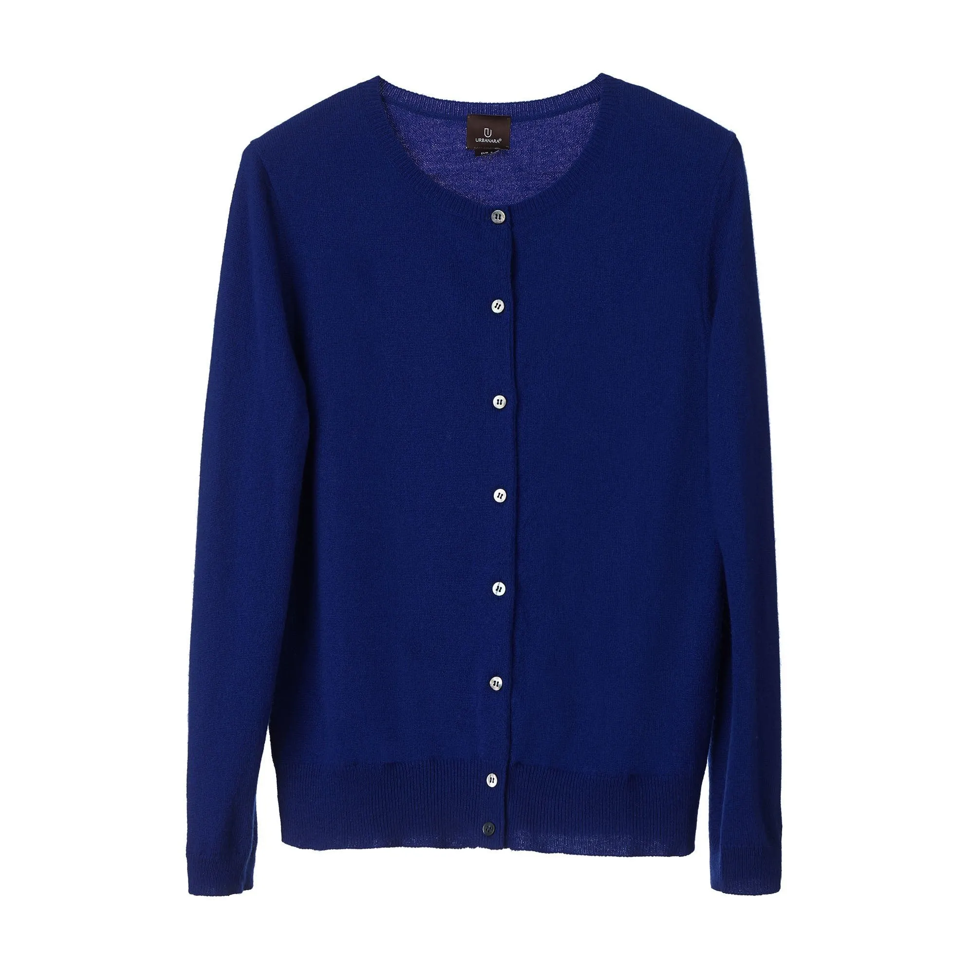 Nora Cashmere Cardigan [Royal blue]