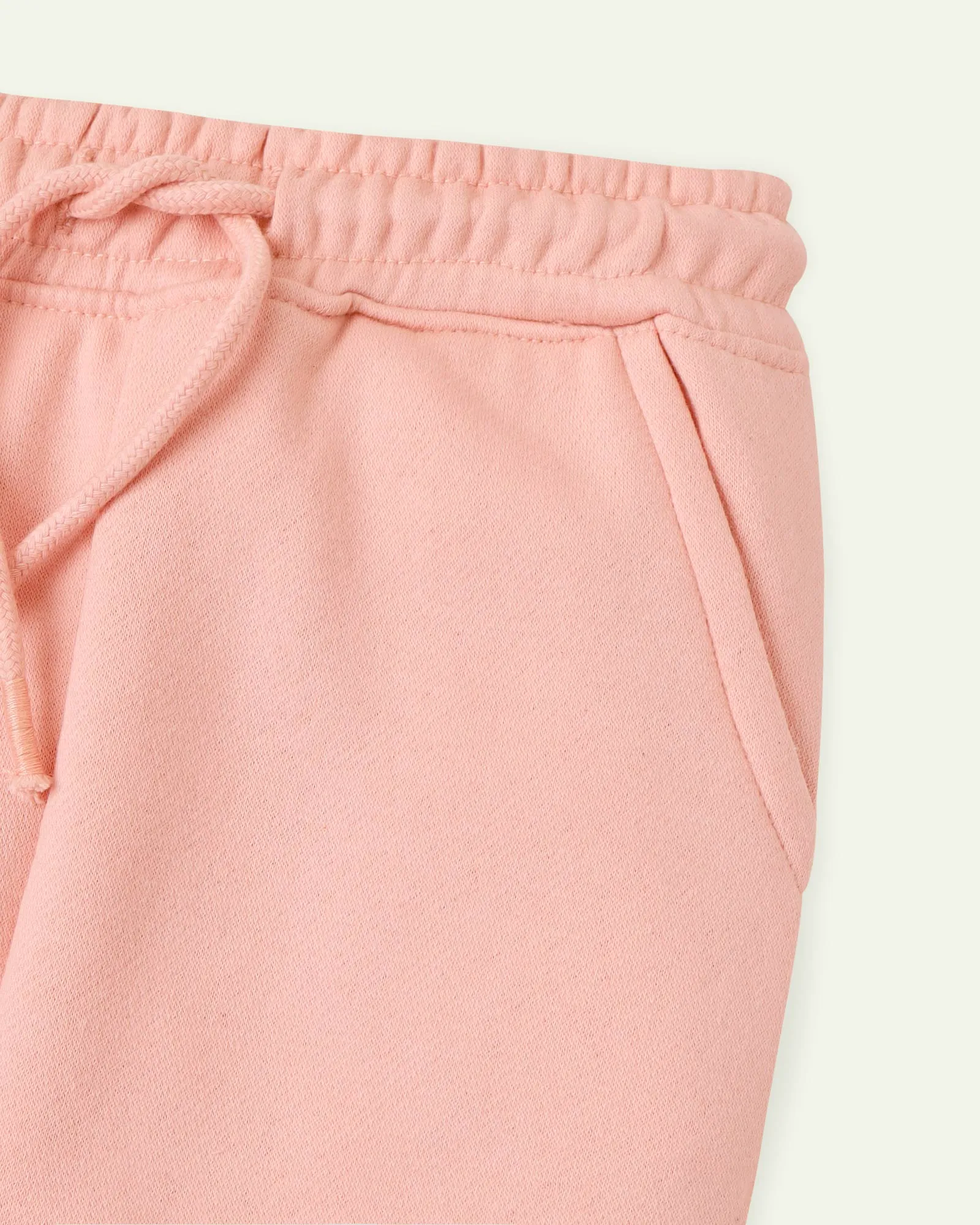 Peach Flared Sweatpants