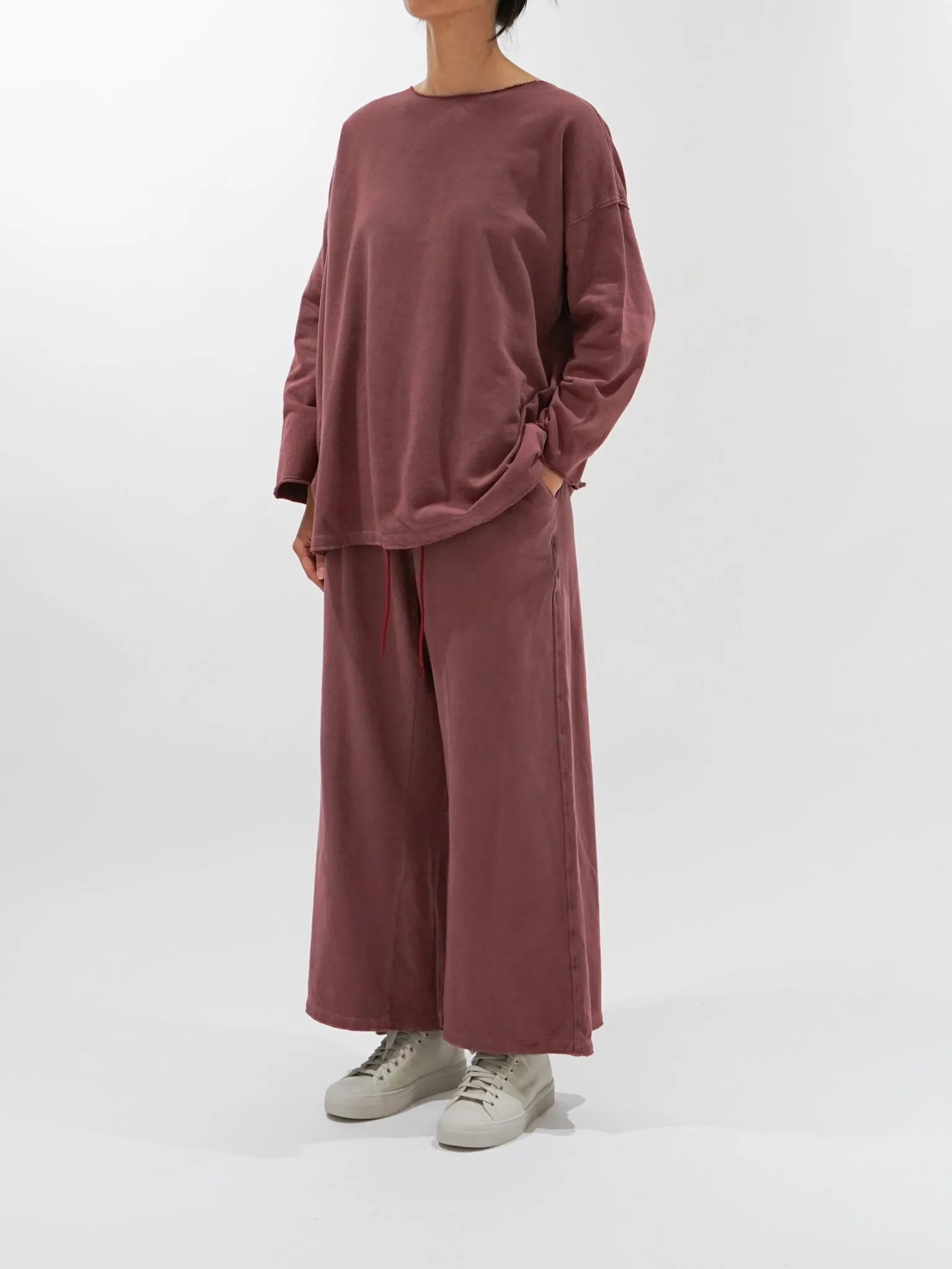 Pigment Dyed Sweatpants - Charcoal