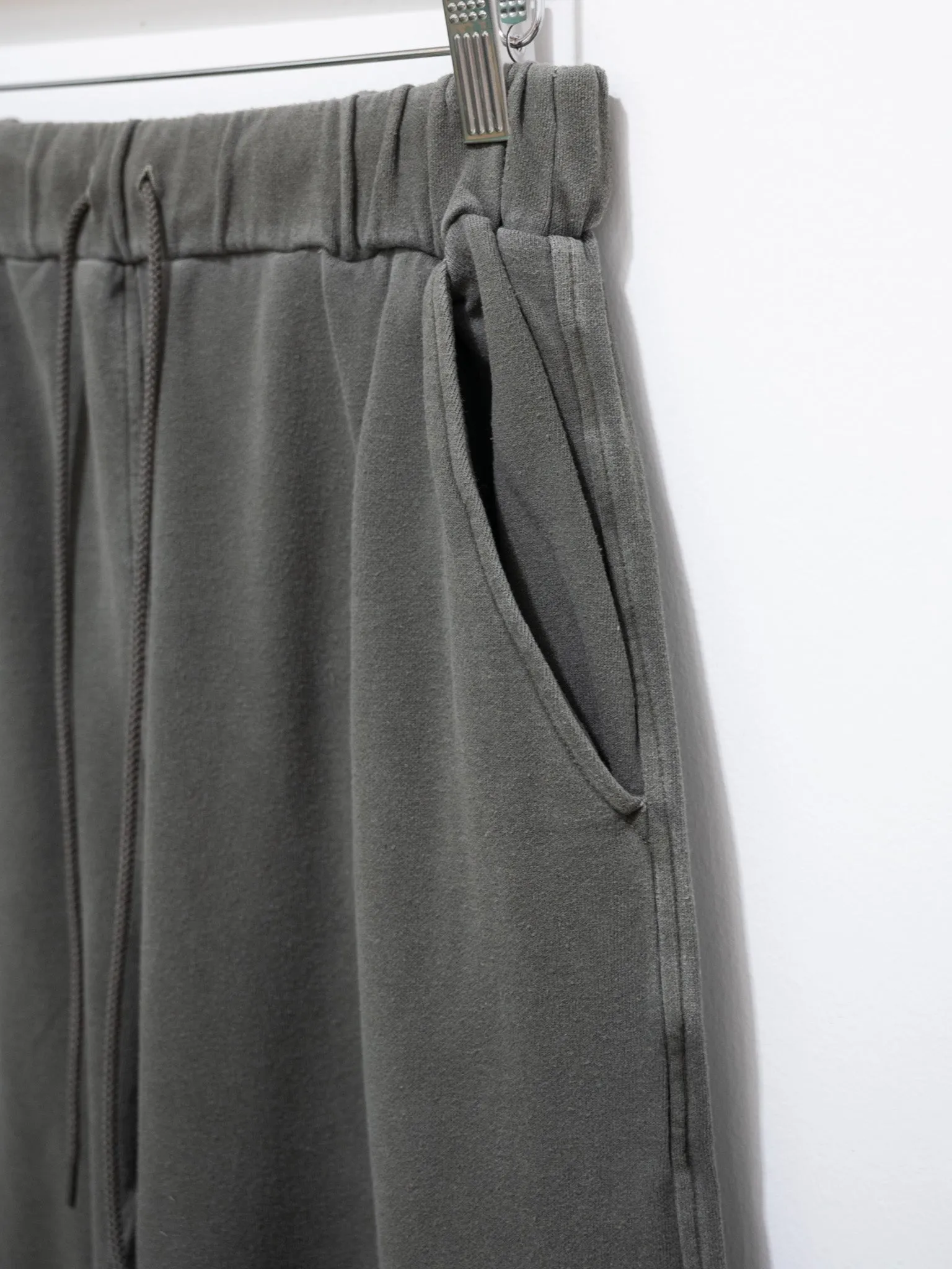 Pigment Dyed Sweatpants - Charcoal