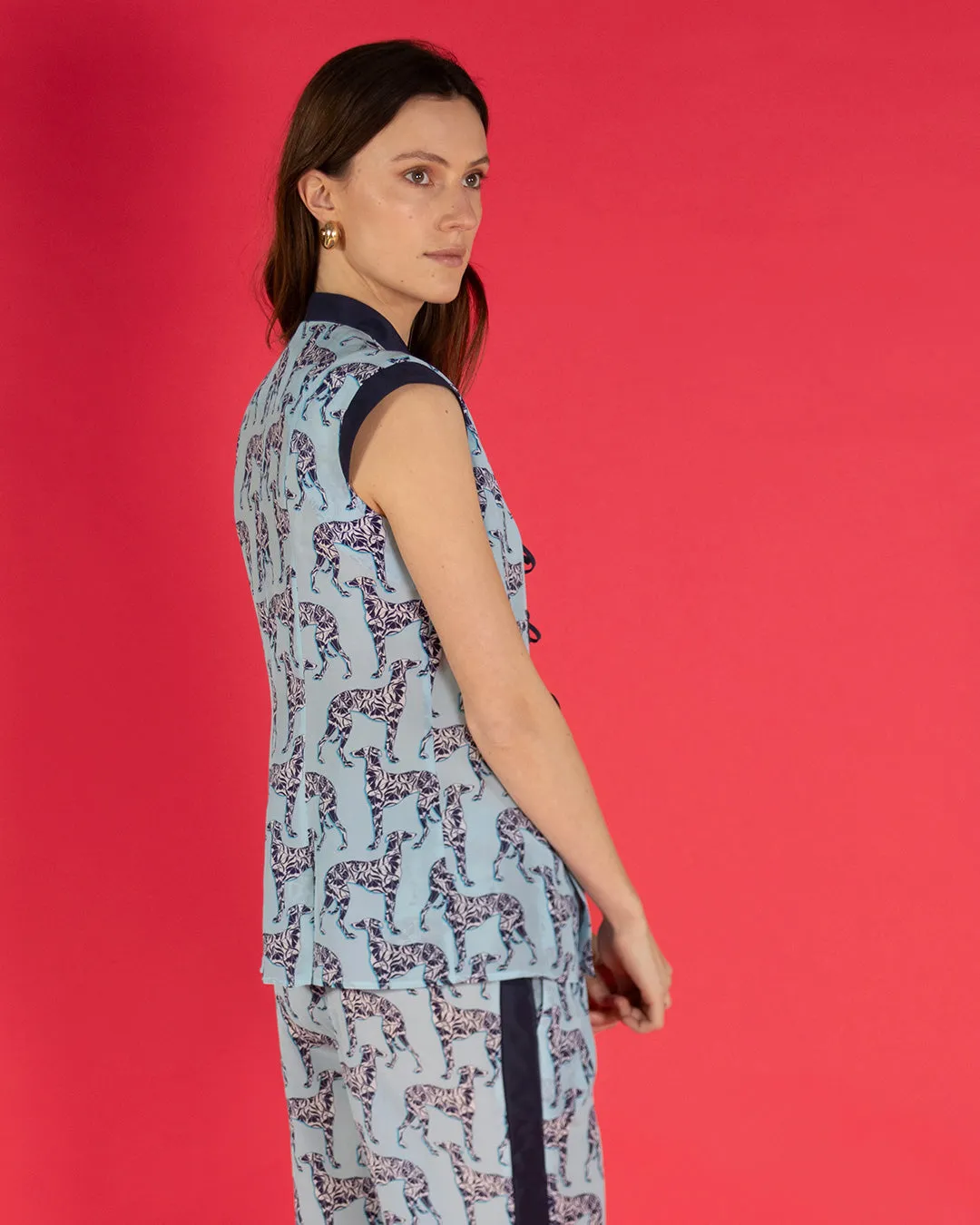 Silk Marina Waistcoat LURCHER