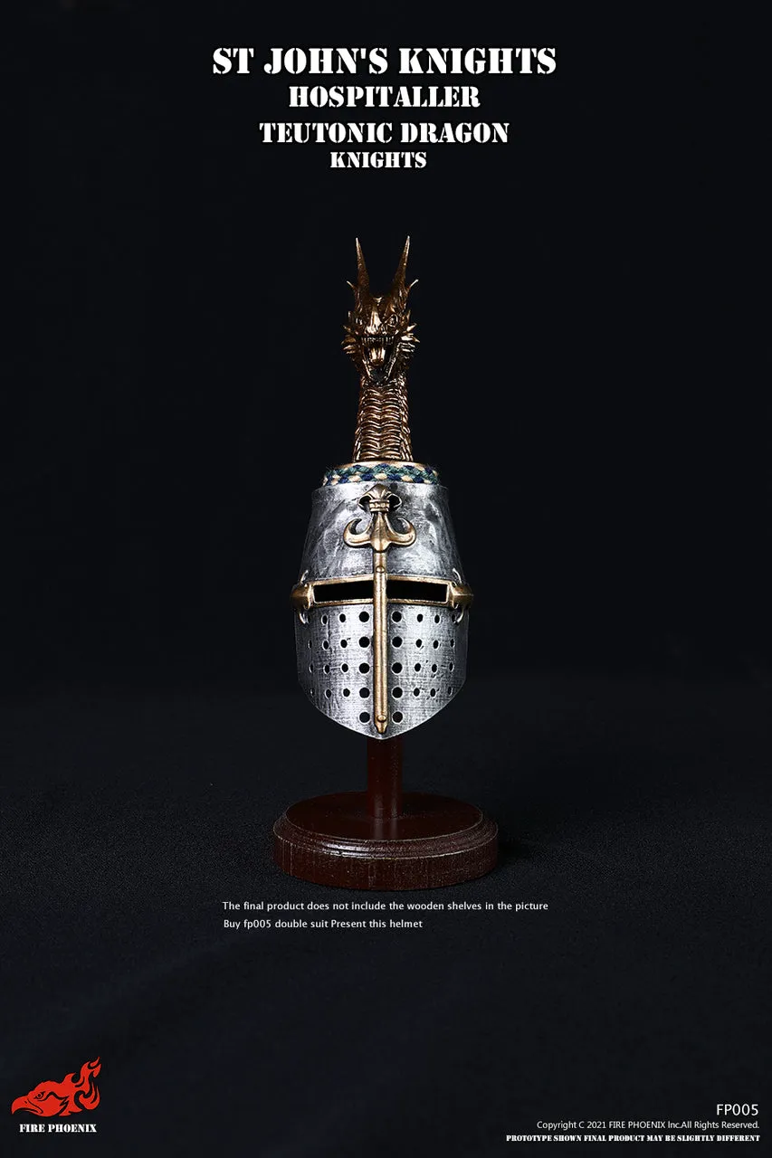 St John's Knights Hospitaller & Teutonic Dragon Knight - MINT IN BOX