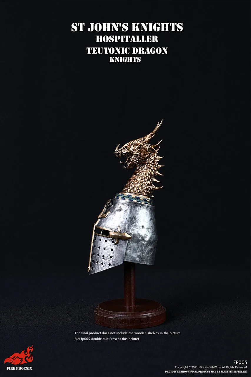 St John's Knights Hospitaller & Teutonic Dragon Knight - MINT IN BOX