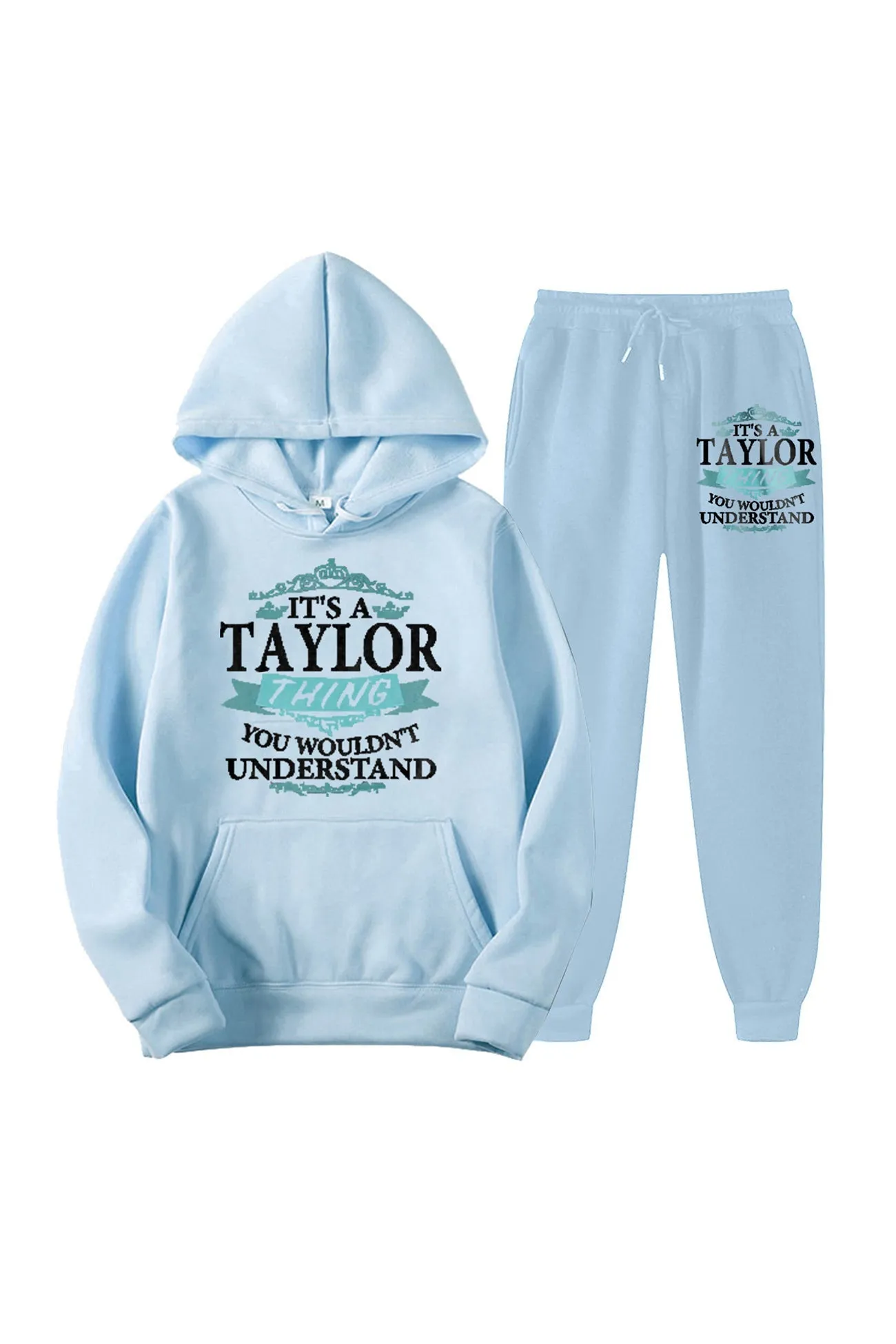 Taylor's Graphic Hoodie Long Pants Suits