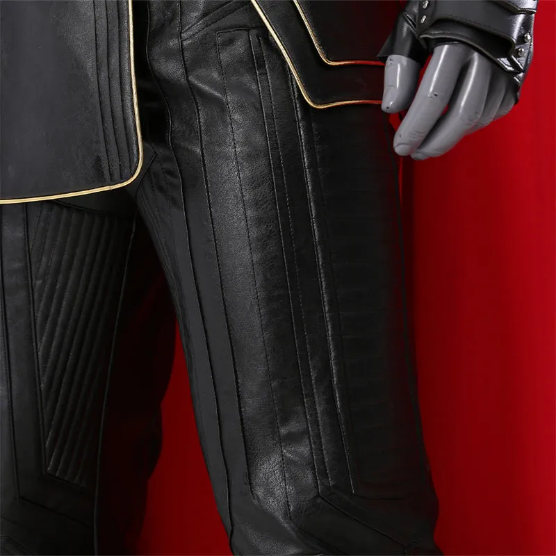 Thor Costume Thor Love and Thunder Costume Thor Black Suit With Fur Collar