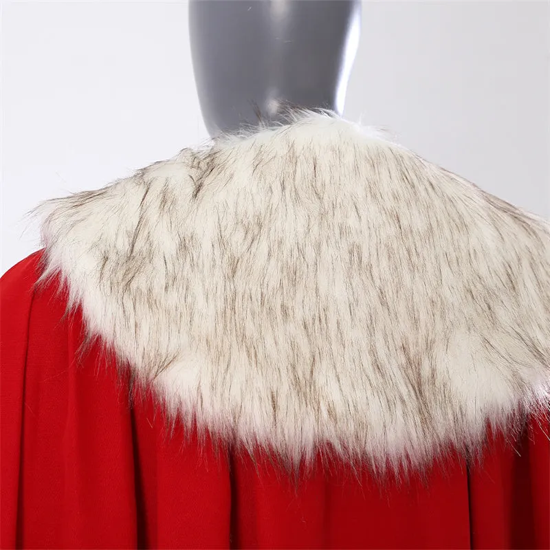 Thor Costume Thor Love and Thunder Costume Thor Black Suit With Fur Collar