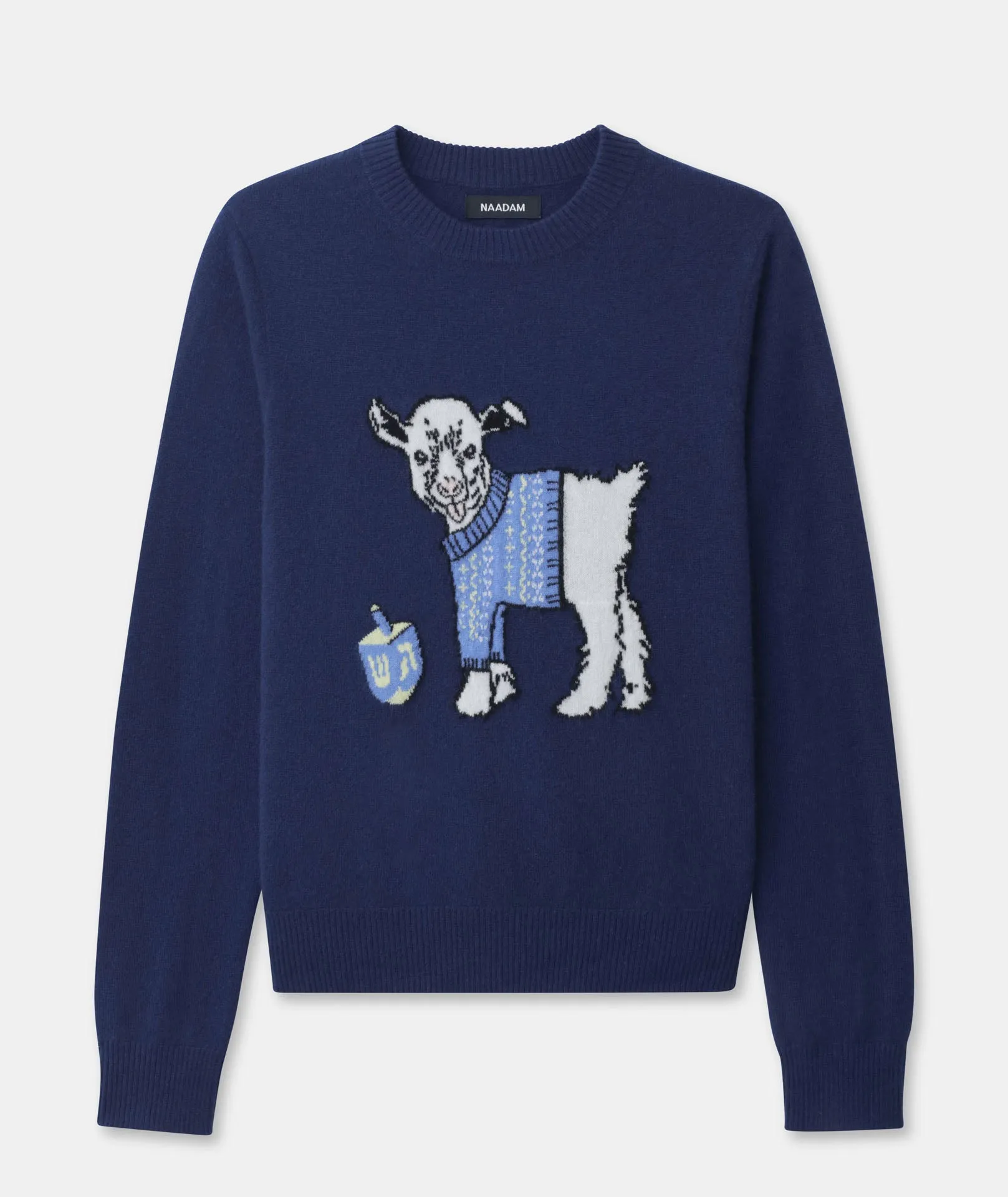 Unisex Signature Cashmere Holiday Goat Sweater
