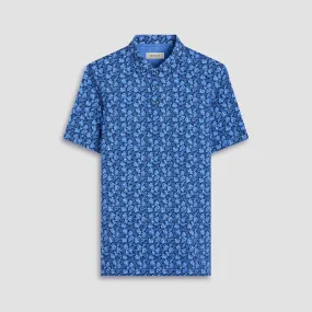 Vincent Double-Sided Leaf & Solid OoohCotton Polo Shirt