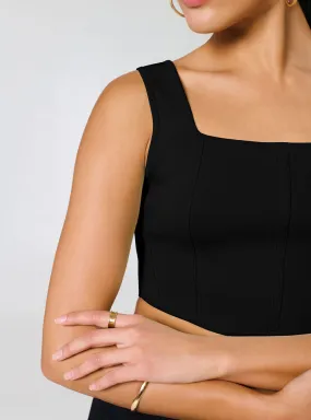 Women's Miss Independent Corset Black